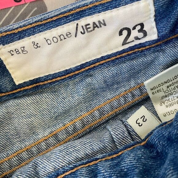 Rag & bone Santa Cruz Mini Skirt denim - Picture 9 of 10